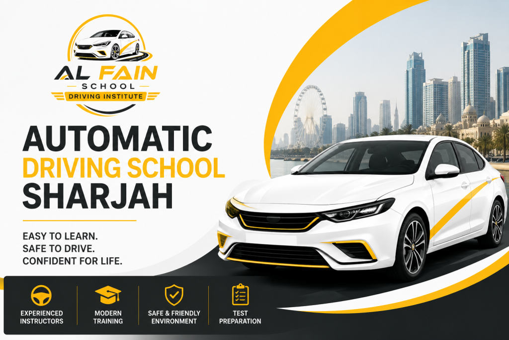 automatic driving school Sharjah
