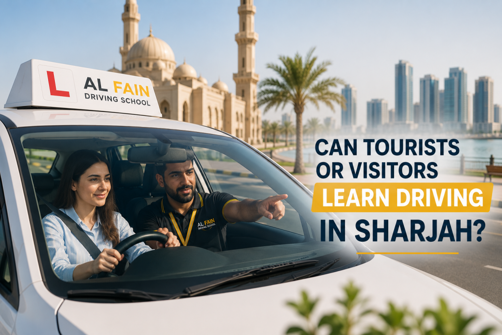 tourist driving lessons Sharjah