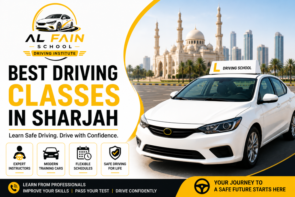Best Driving Classes in Sharjah – Complete Guide for Learners in 2026