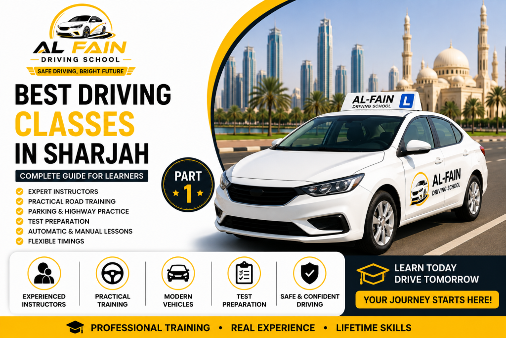 Best Driving Classes in Sharjah: Complete Guide for Learners