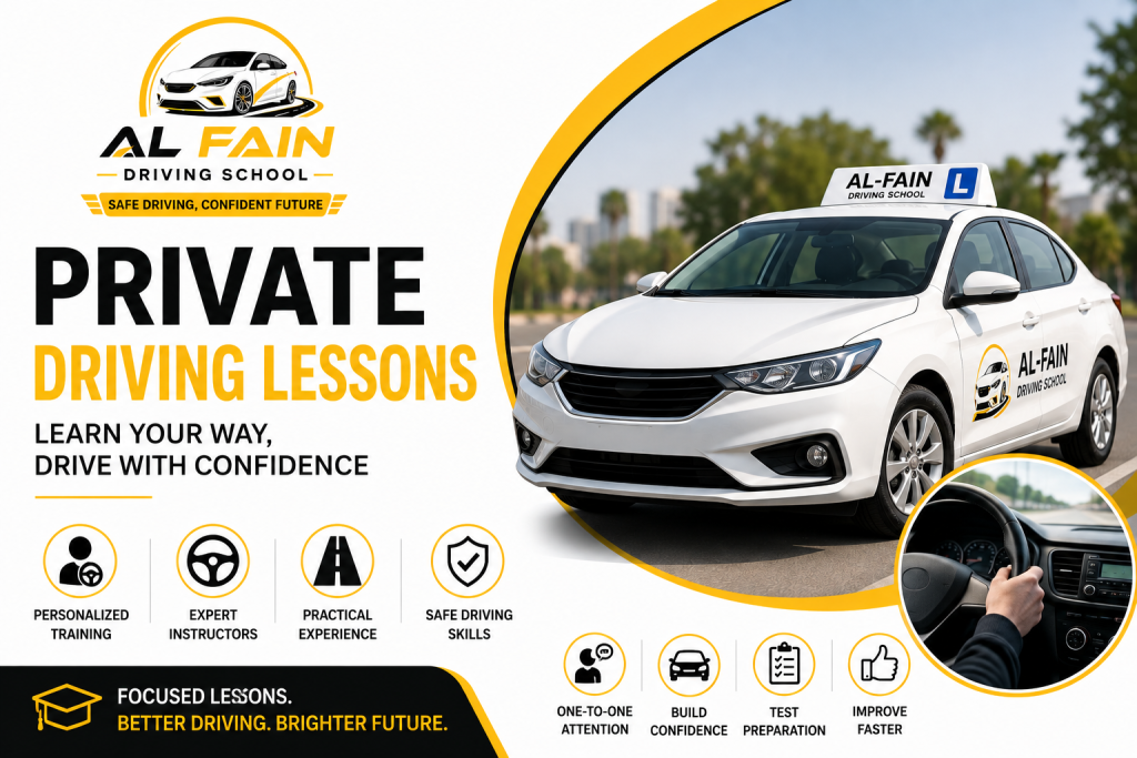 Private Driving Lessons Sharjah: Personalized Training for Confident Drivers