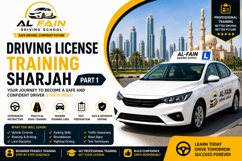 Driving License Training Sharjah: Complete Guide for Learners